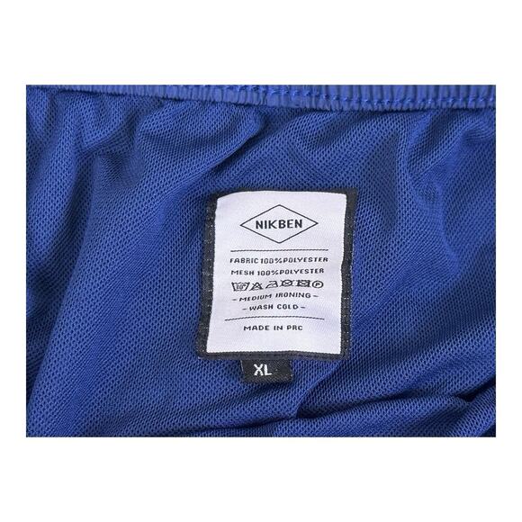 Nikben Studio Navy Yellow Men’s XL Swim Shorts Trunks Polyester - Picture 11 of 13
